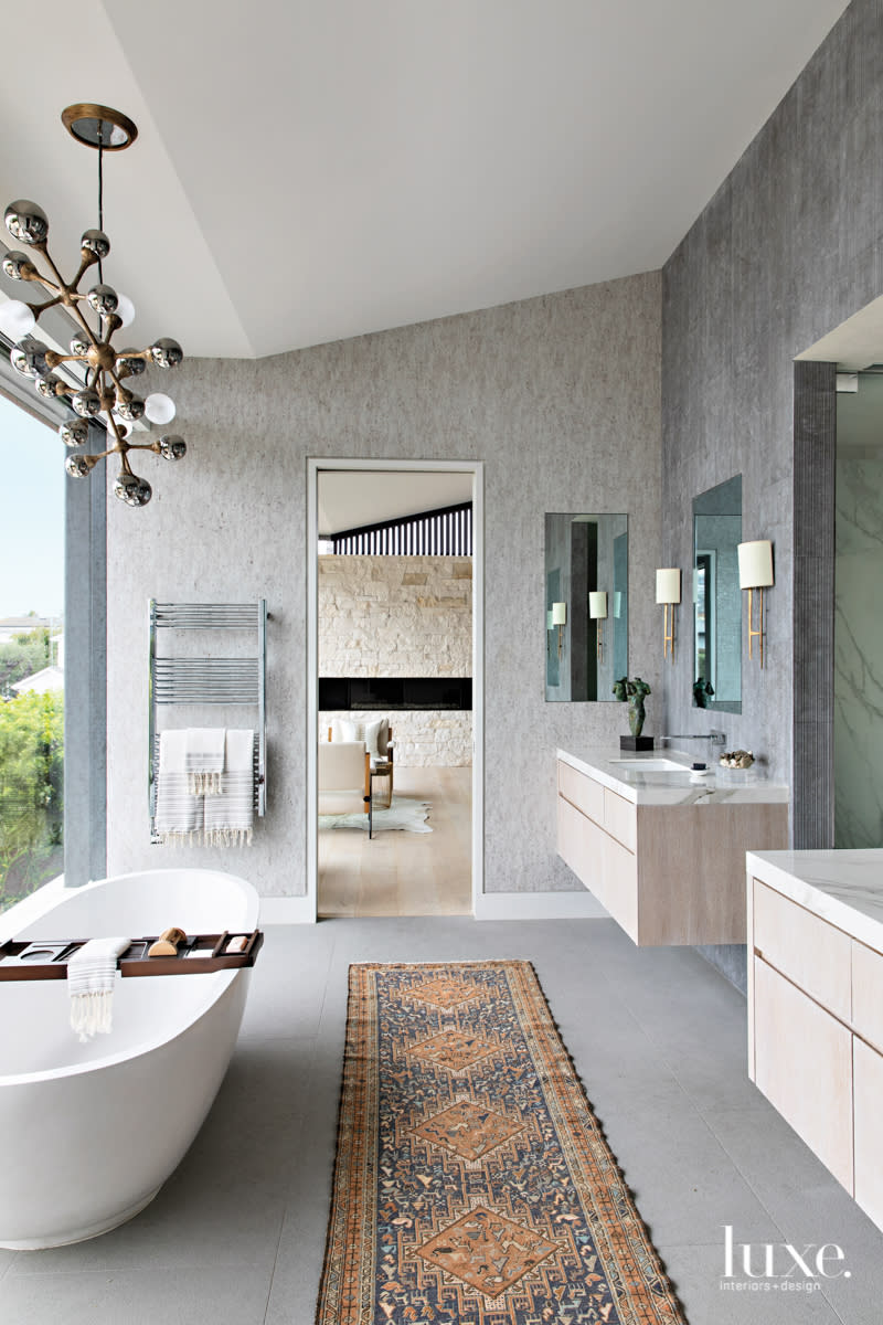 Laguna Beach master bathroom