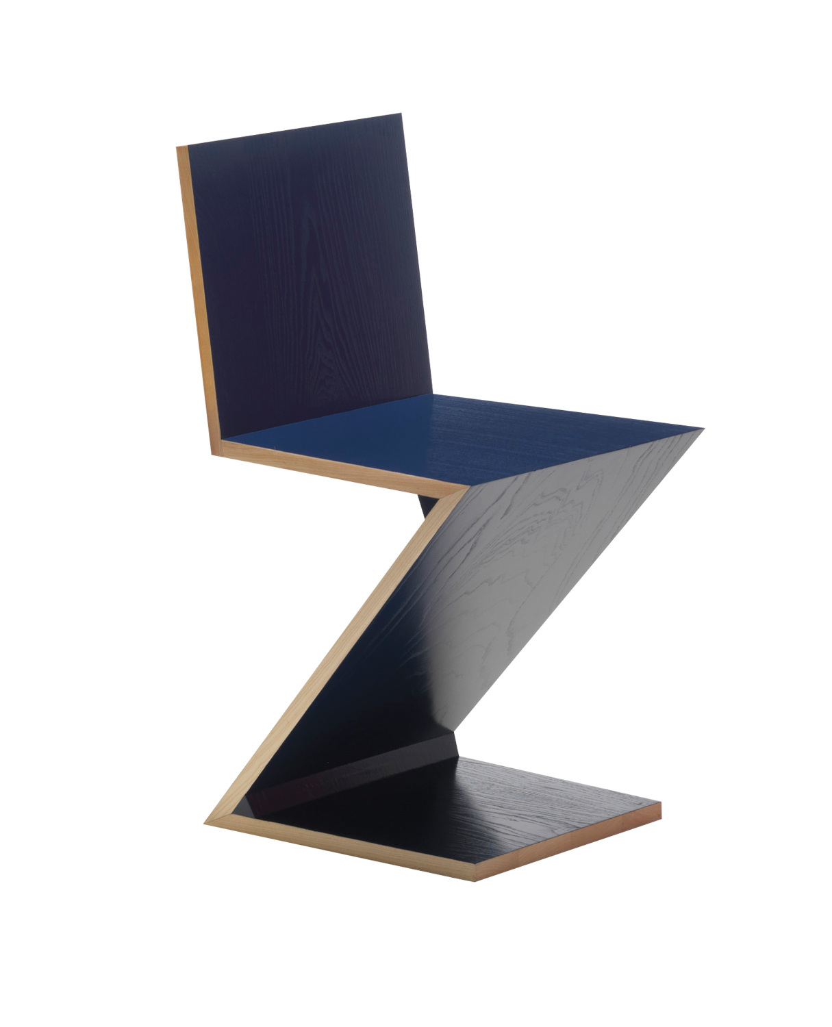 an angular chair