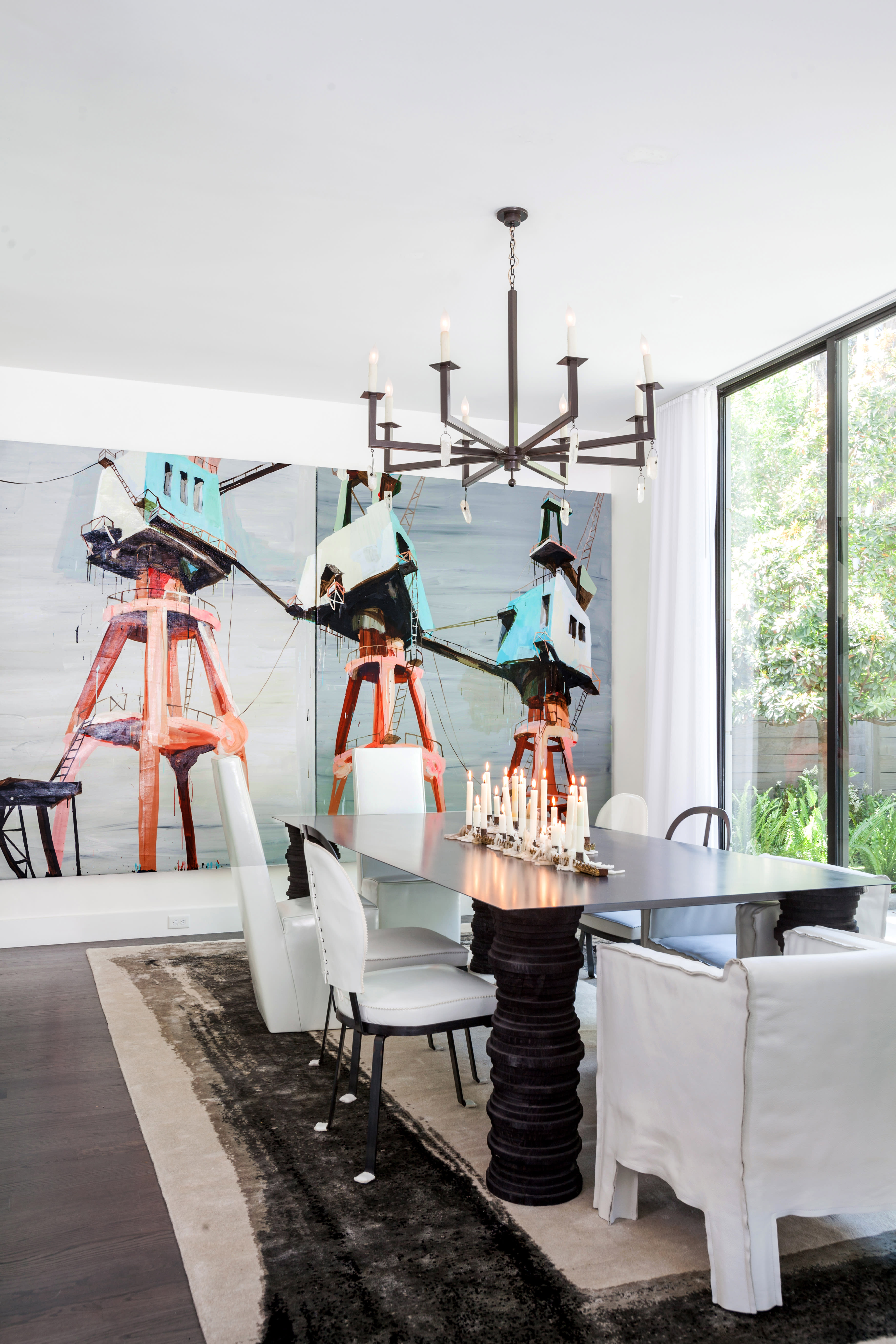 Nantucket Dining room Photo by Julie Soefer