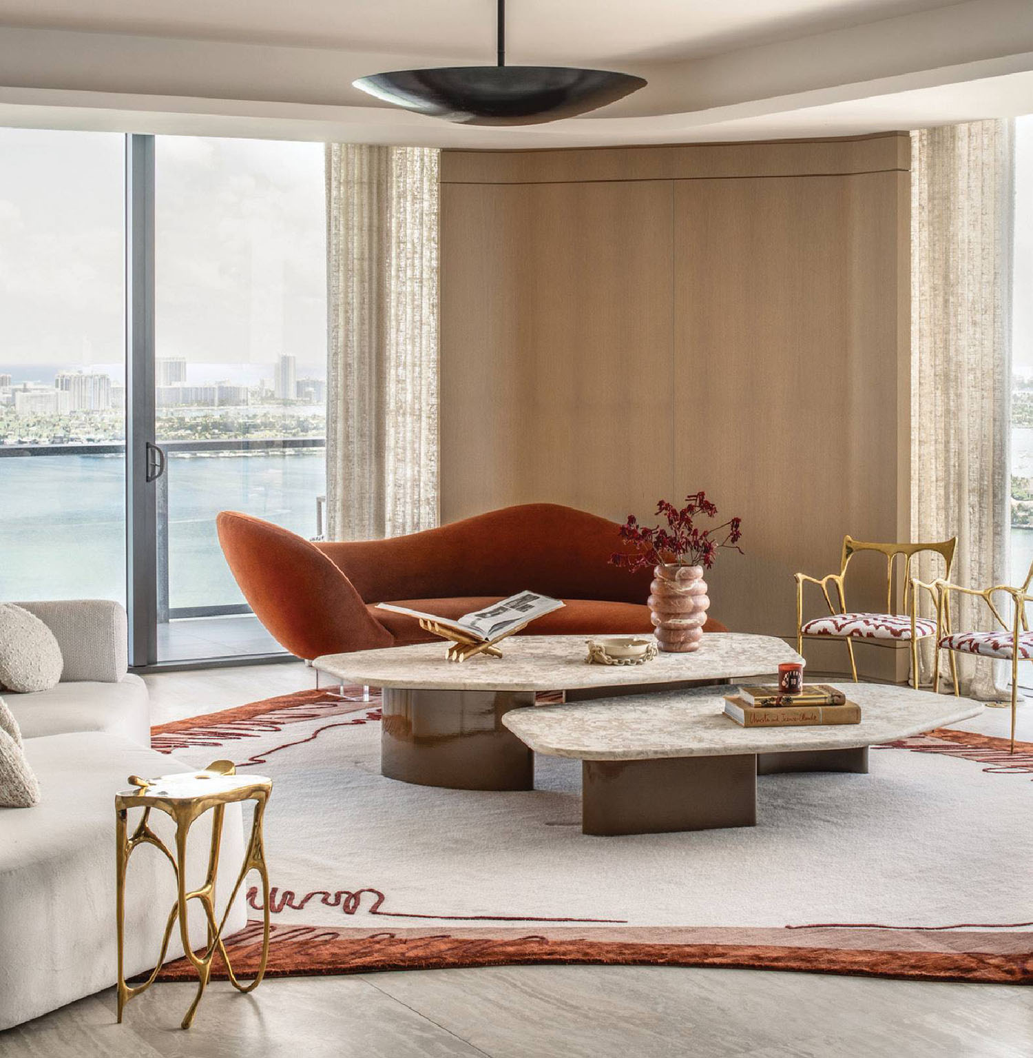 lounge area designed by Moniomi Design