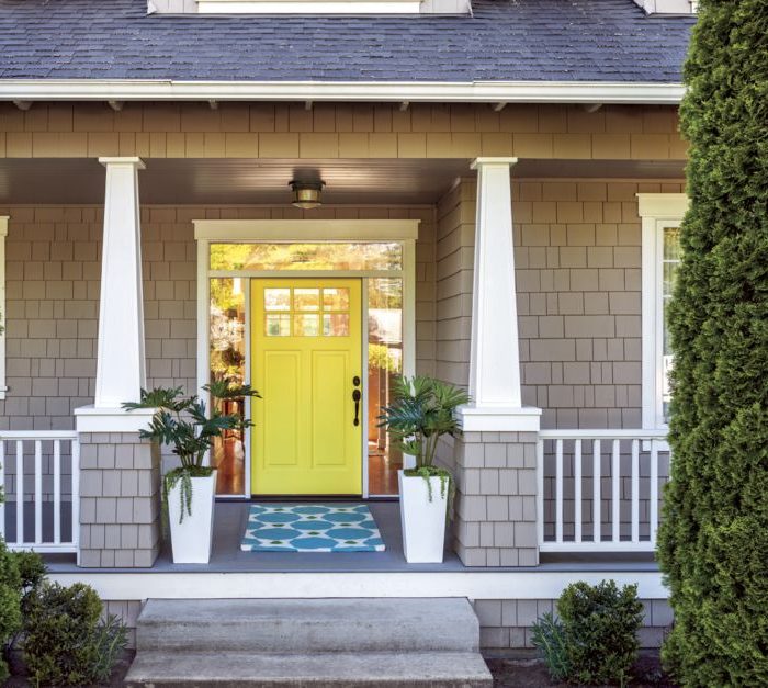 colorful door