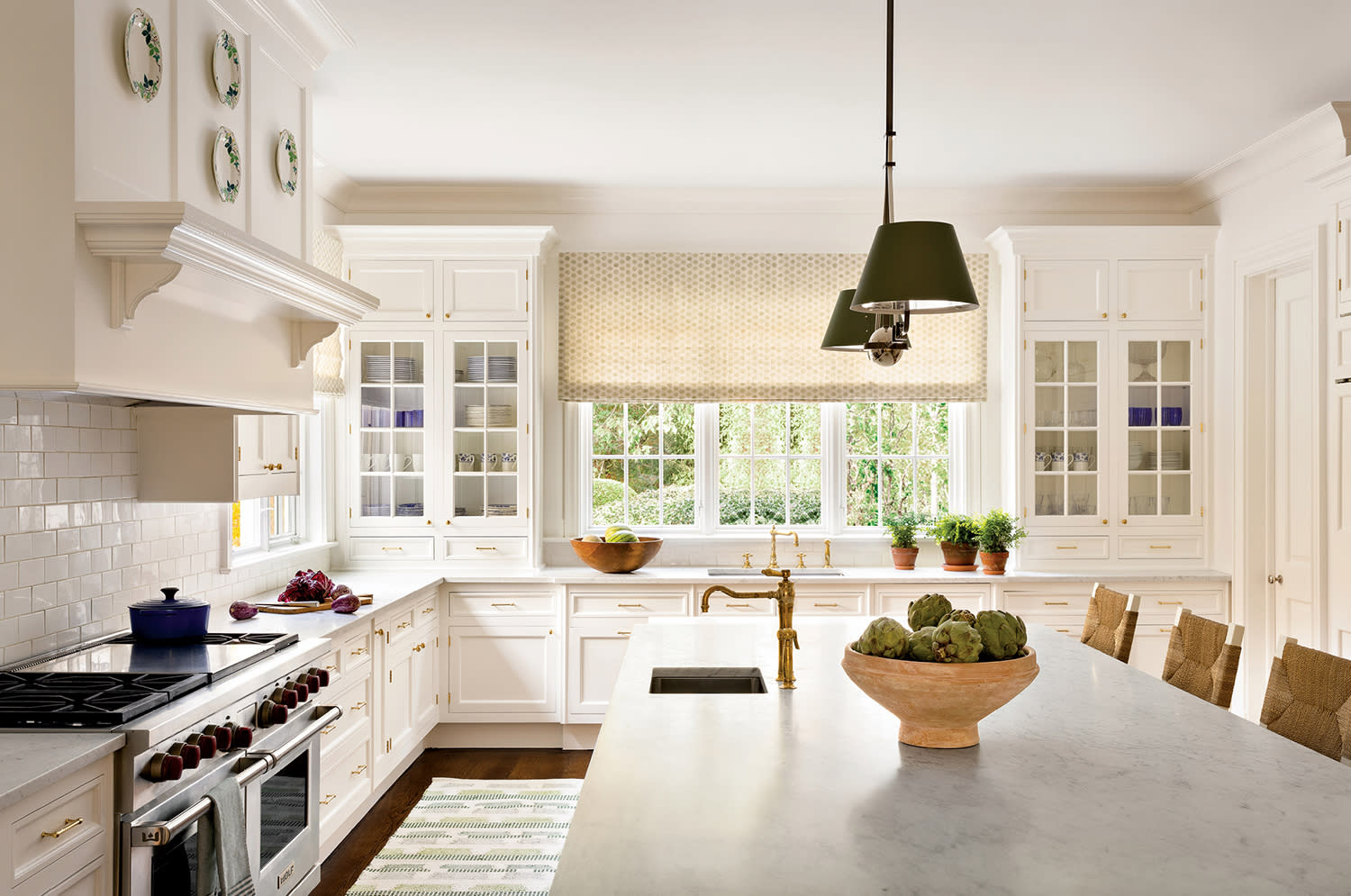 classic white kitchen