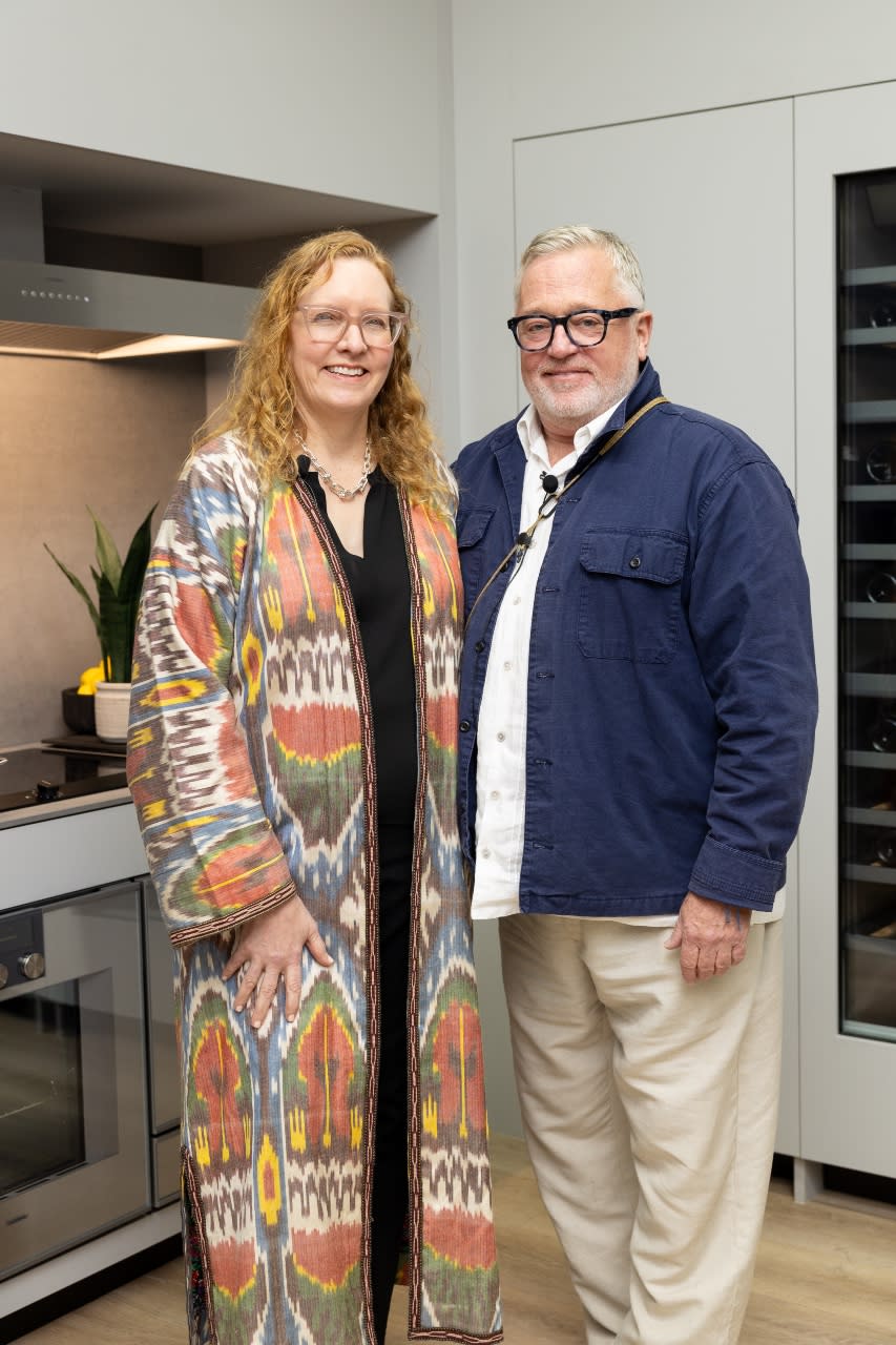 Mary Jo and Newell at Gaggenau SF event