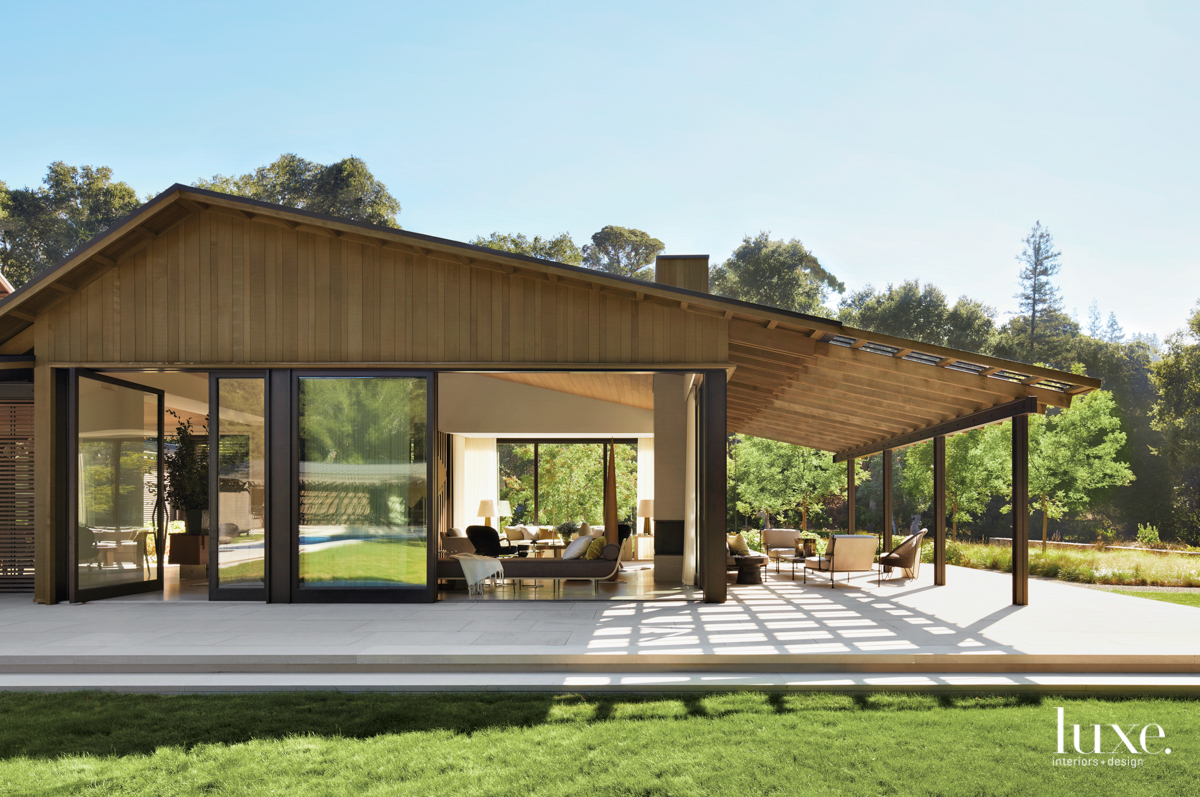 rural organic tone home exterior