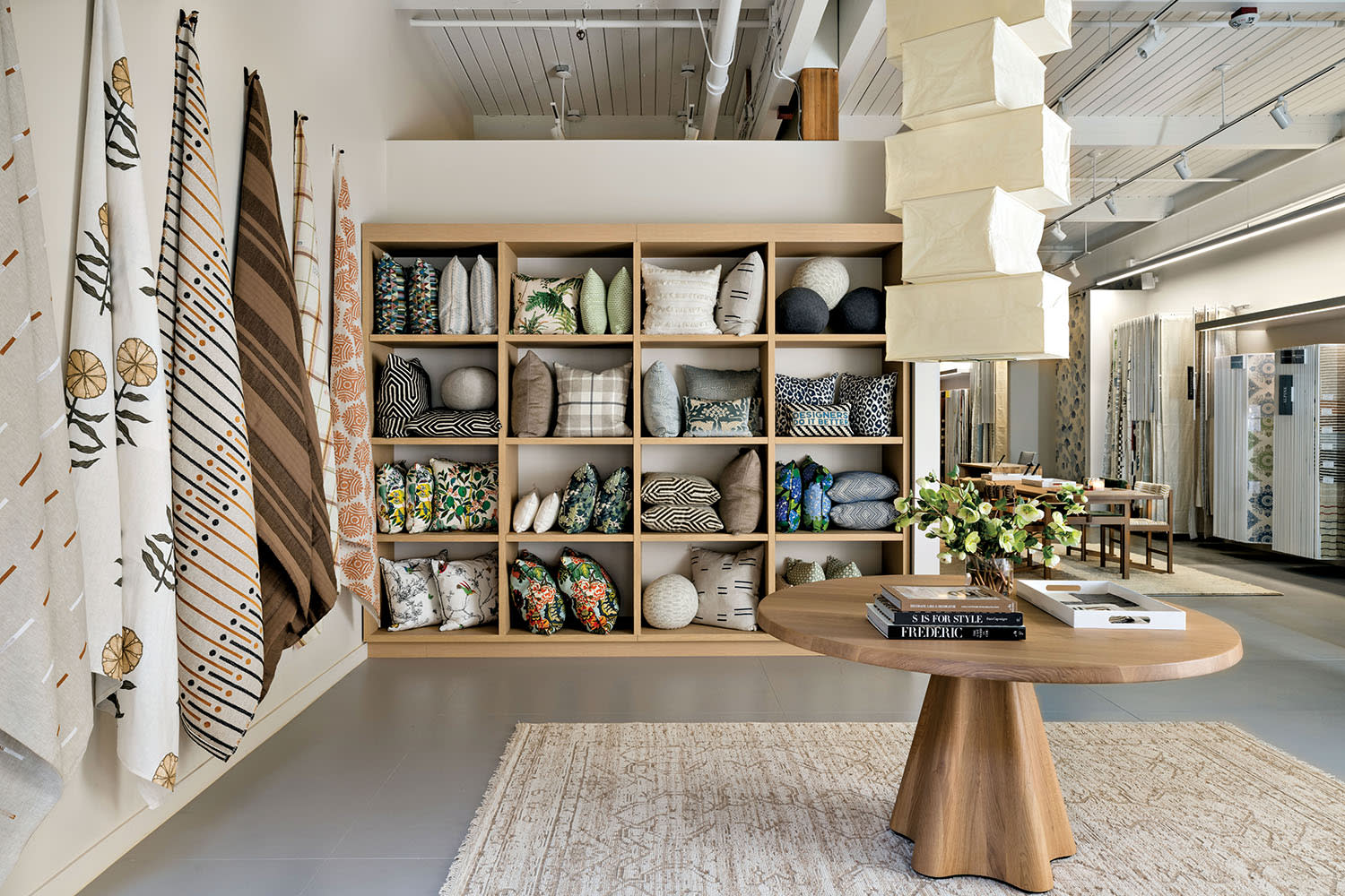 inside Schumacher's Seattle Design Center showroom