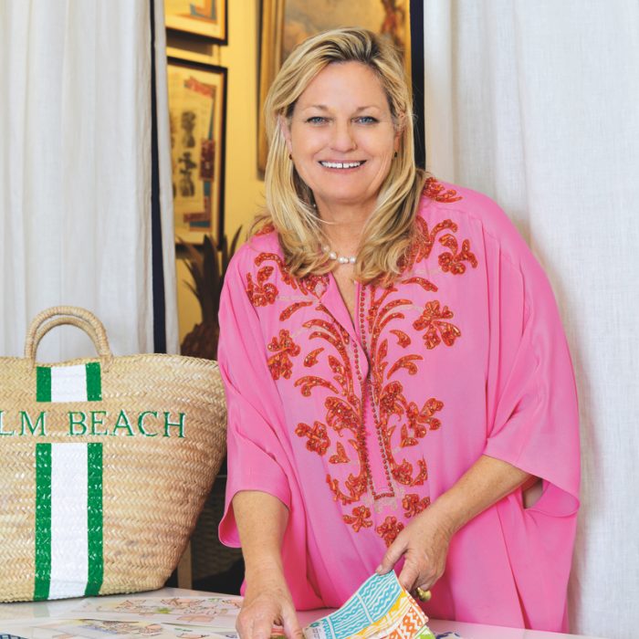 Much like her storyboards, Lindroth's boutique, which she opened two years ago, is a living collage for her inspired leisure lifestyle. "I grew up in South Florida, so the aesthetic is very familiar," she says. Splitting her time between her interior design hub in Nassau, Bahamas, and her Palm Beach shop, Lindroth is known for her layered approach and chic resort aesthetic. Much like her storyboards, Lindroth's boutique, which she opened two years ago, is a living collage for her inspired leisure lifestyle. "I grew up in South Florida, so the aesthetic is very familiar," she says. Splitting her time between her interior design hub in Nassau, Bahamas, and her Palm Beach shop, Lindroth is known for her layered approach and chic resort aesthetic.