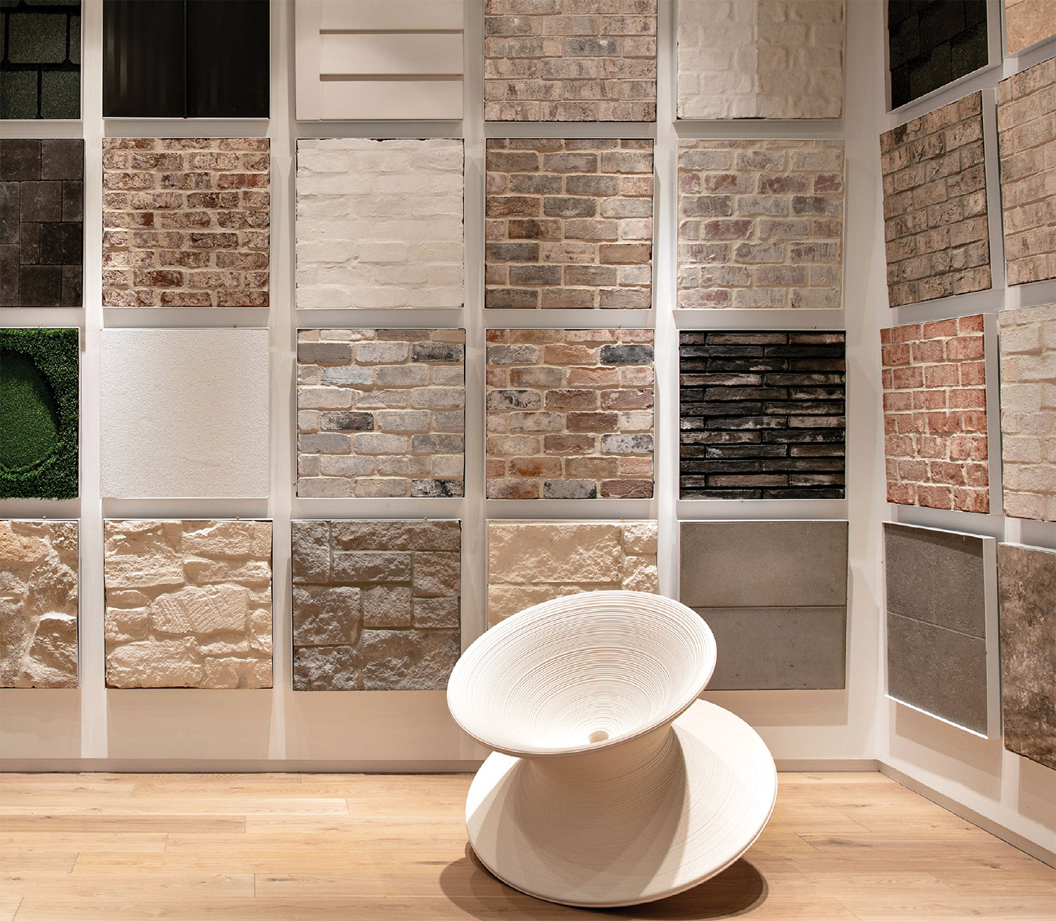 stone and tile material selections 