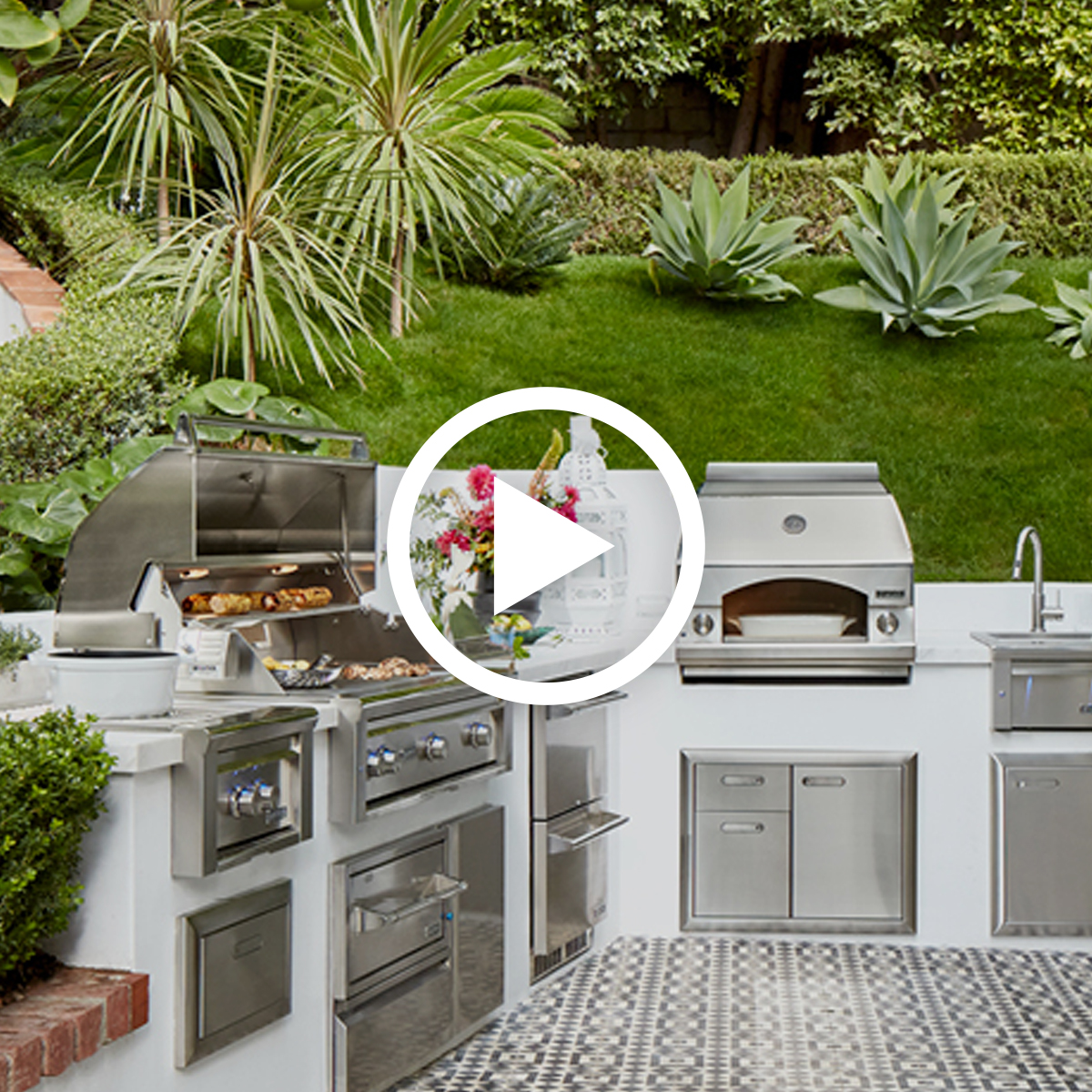 dream outdoor kitchens