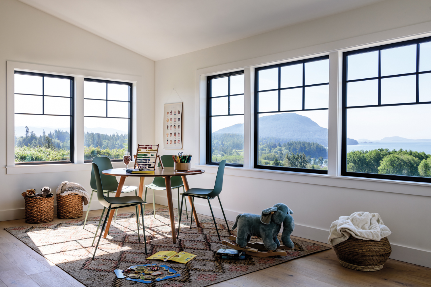 play room with a beautiful island view