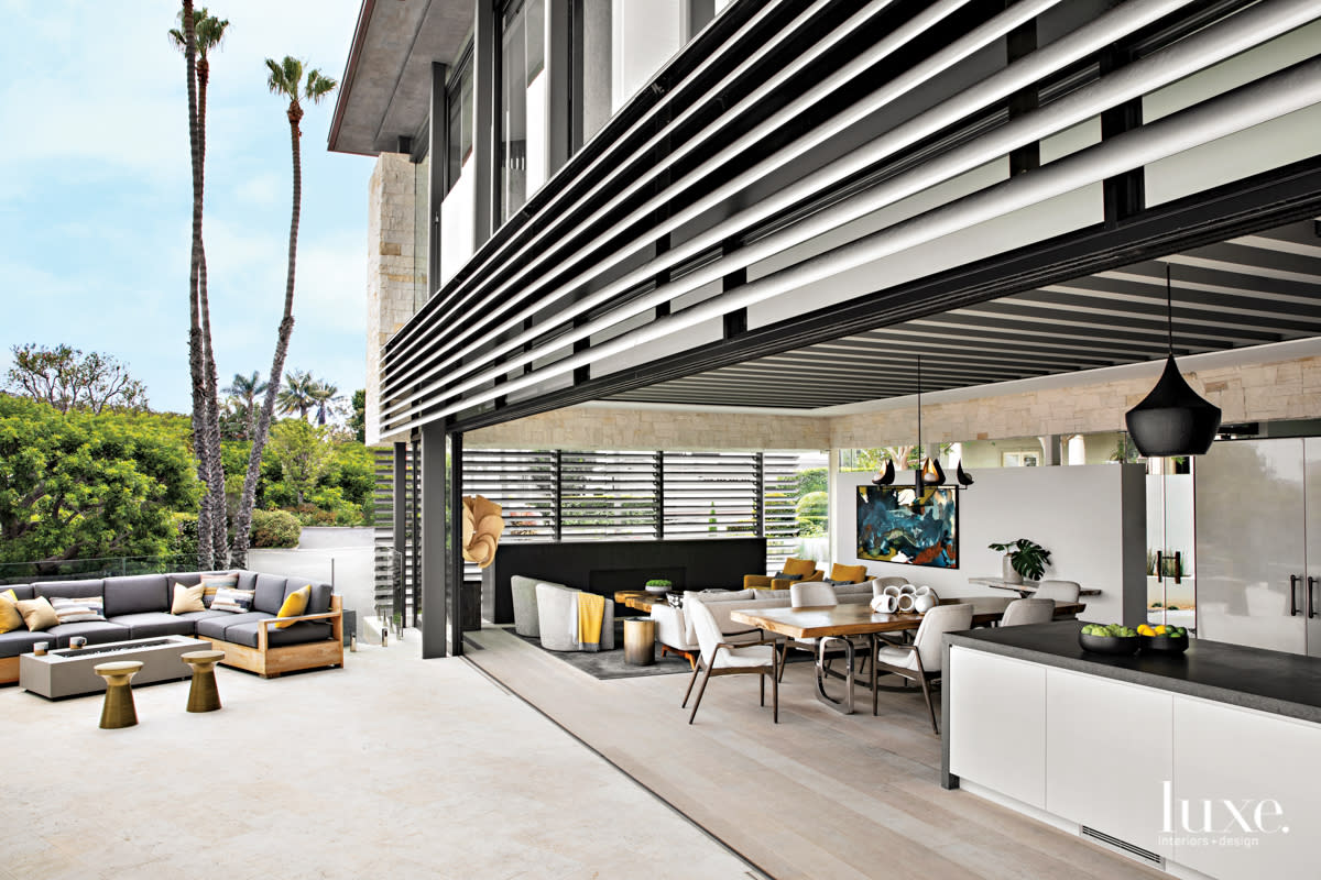 Indoor outdoor living laguna beach