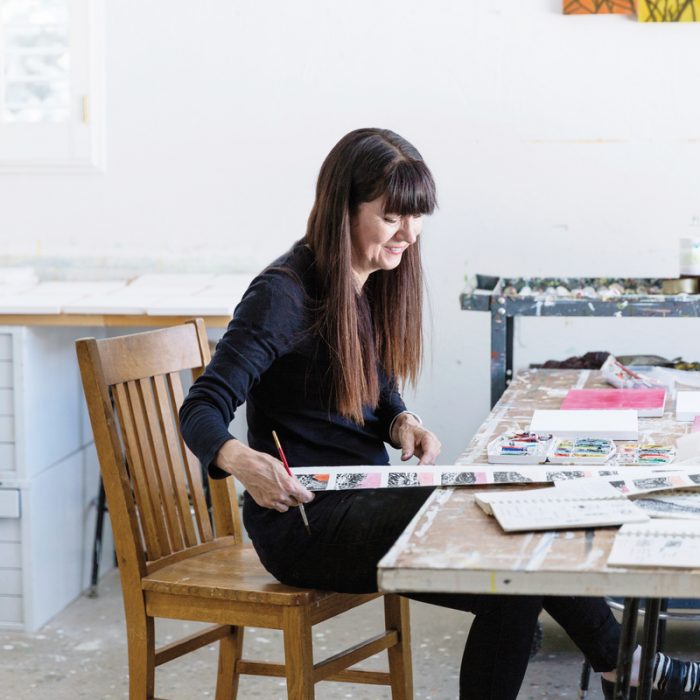 Denver artist Trine Bumiller.