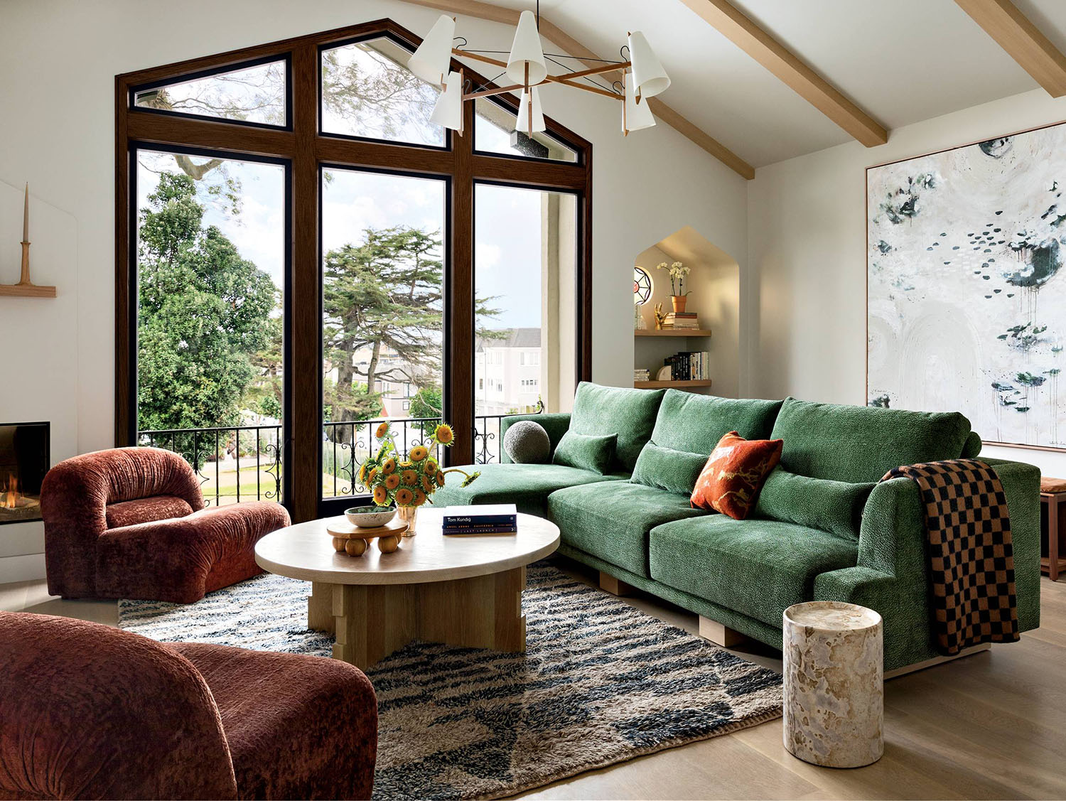 An Iconic San Francisco Home Is Refreshed With Color + Pattern