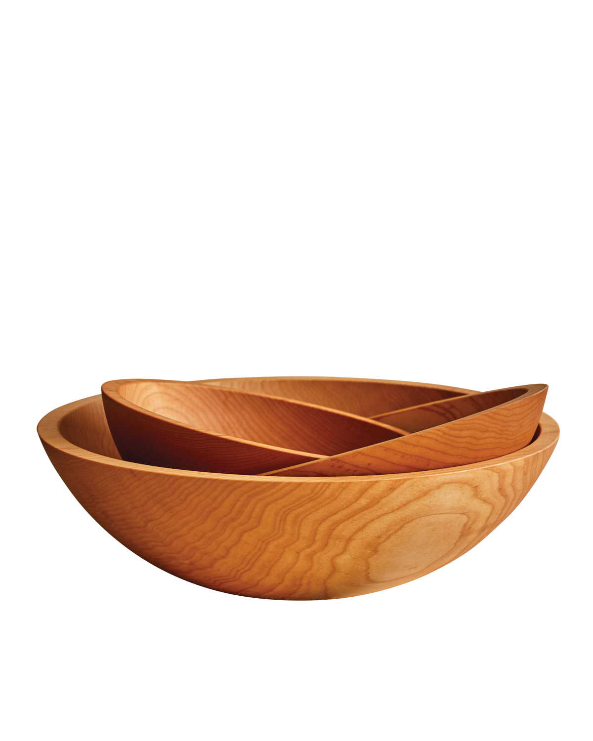 maple nesting bowls