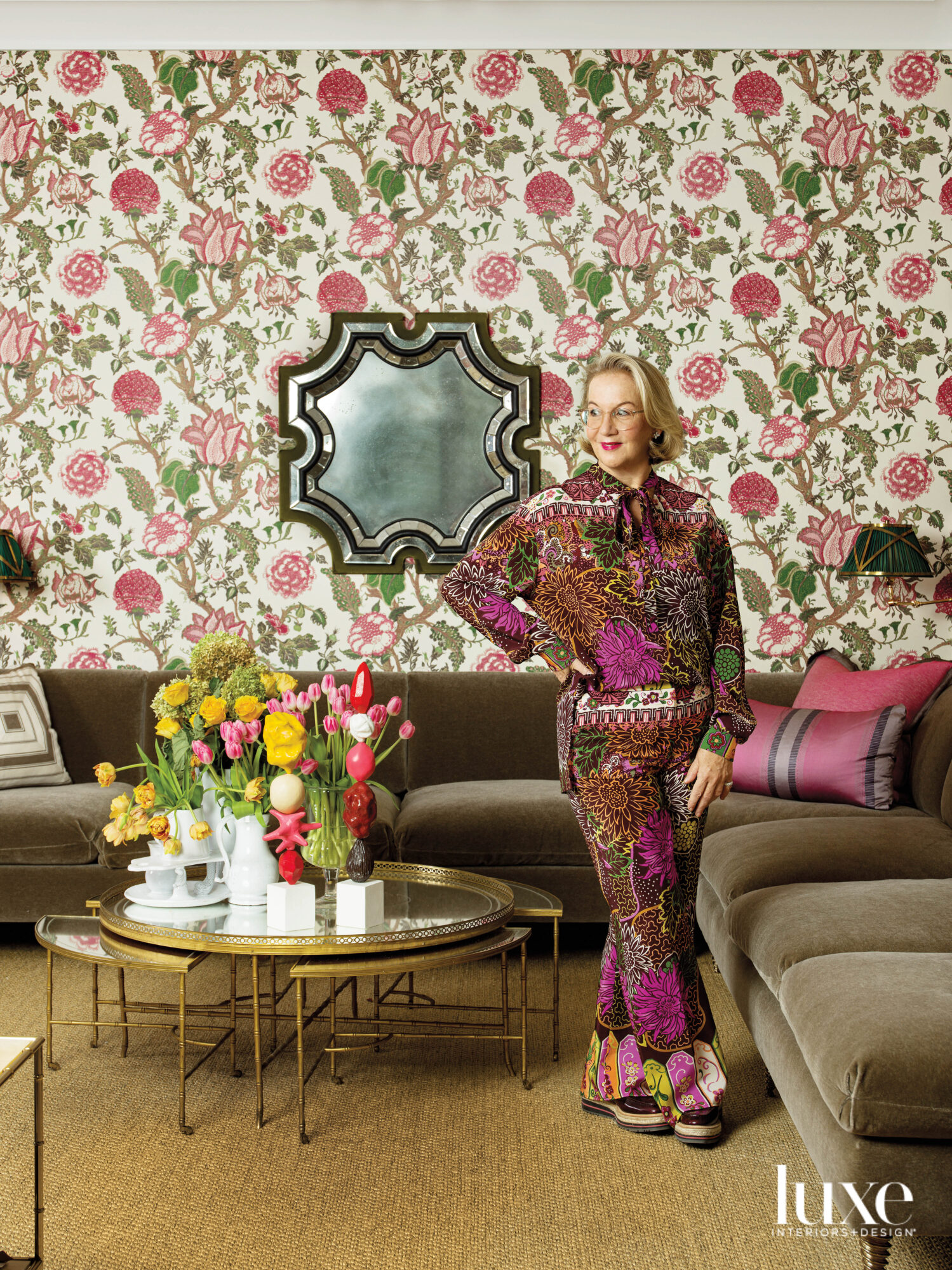 Alessandra Branca in her Atelier