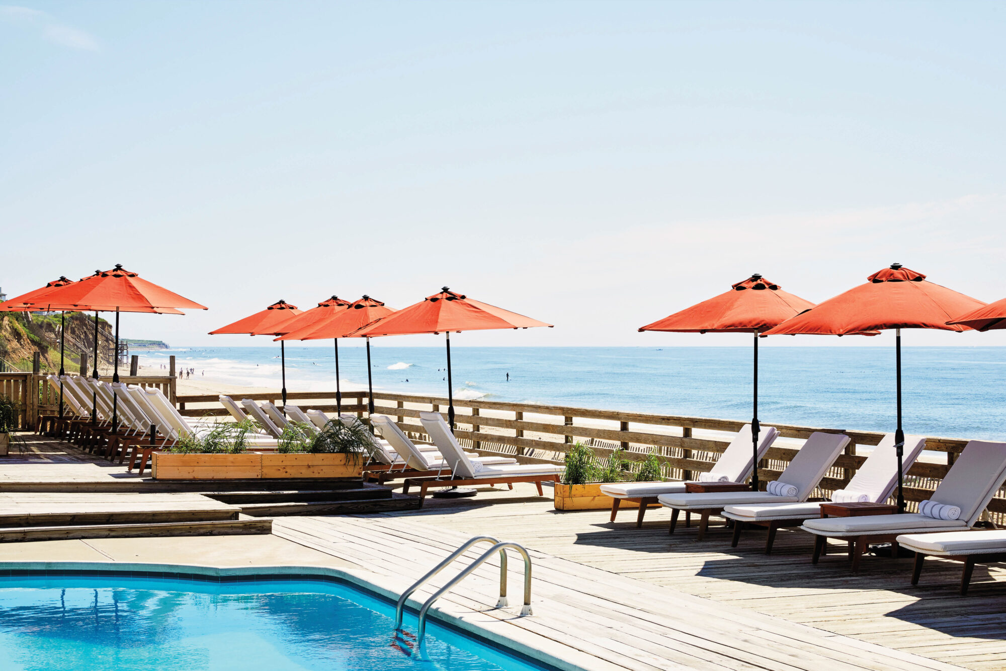 A gorgeous view of a Montauk beach