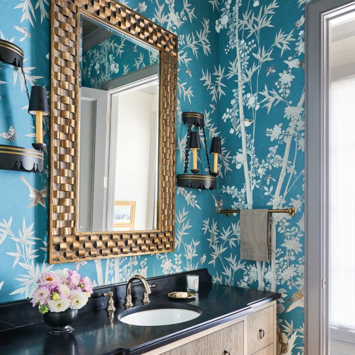 13 Punchy Powder Rooms To Add Personality To Your Home