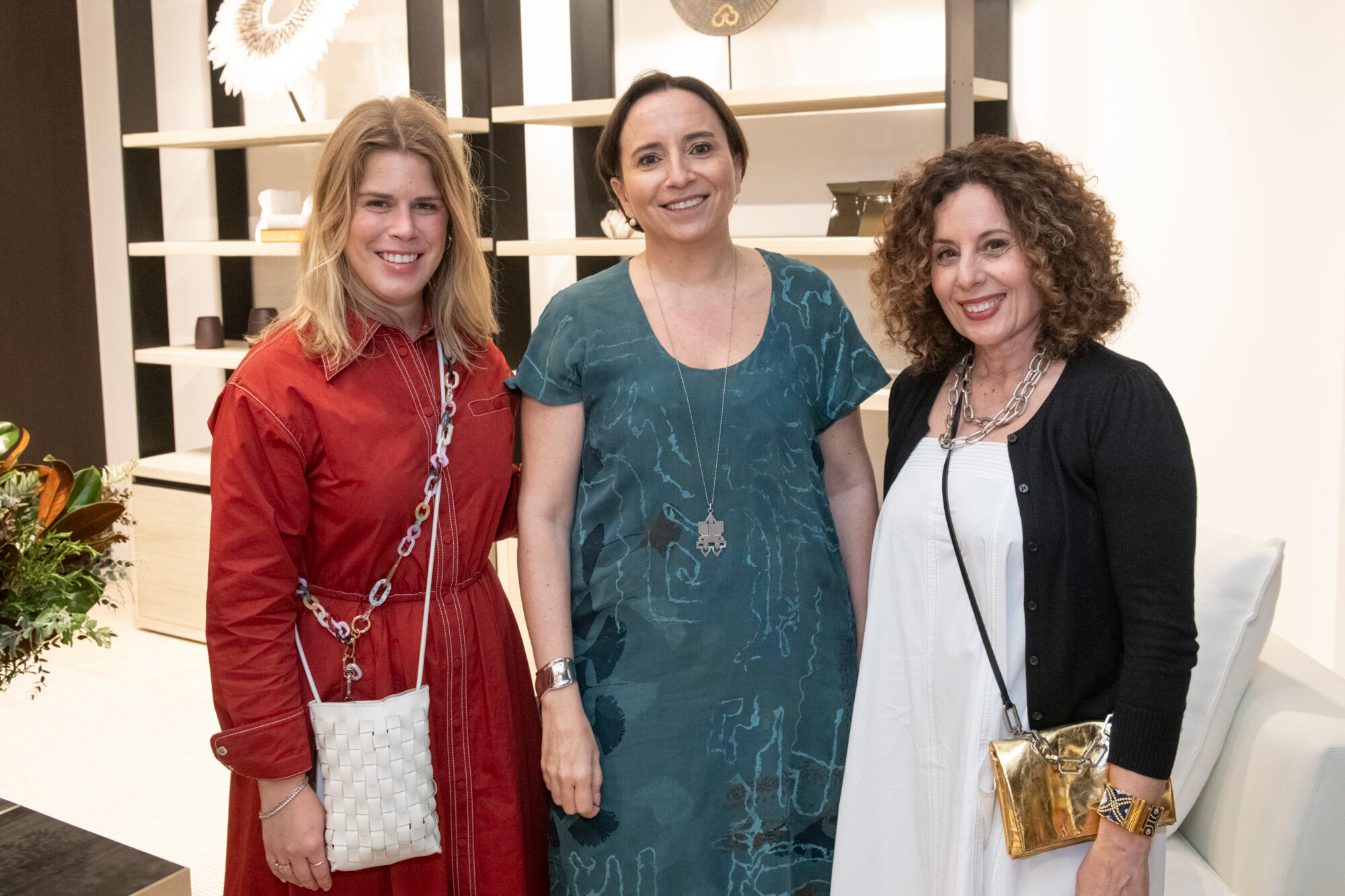 Liaigre event at Art Basel Pam Jacarrino and Sarah Shelton and guest