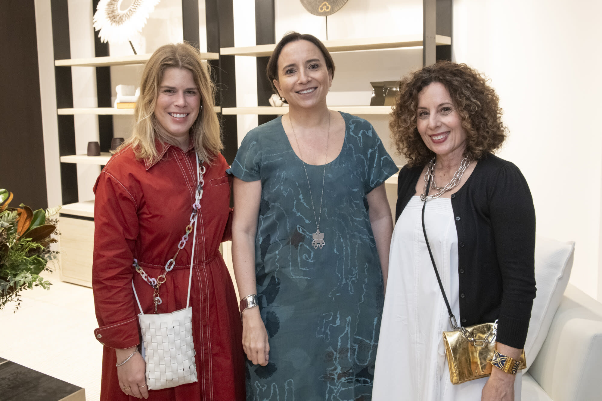 Liaigre event at Art Basel Pam Jacarrino and Sarah Shelton and guest