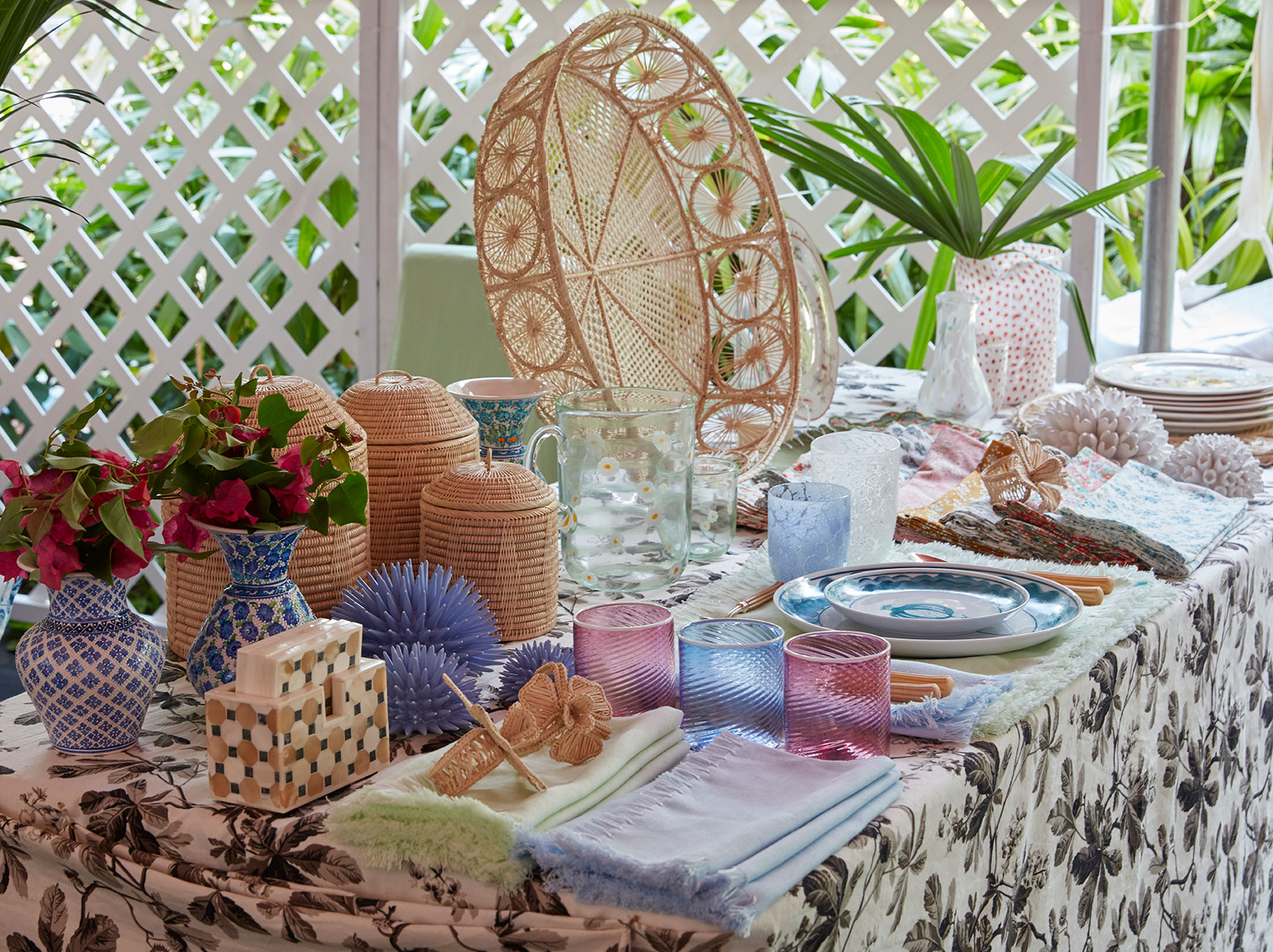 tableware for sale at the souk celebration