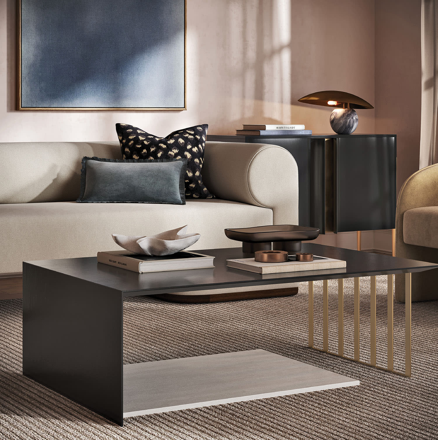 Abner Henry x Dwayne Bergmann coffee table collaboration 