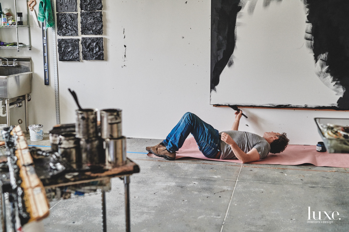 Murray in his Jersey City studio.