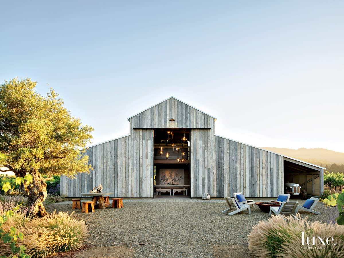 rustic exterior barn