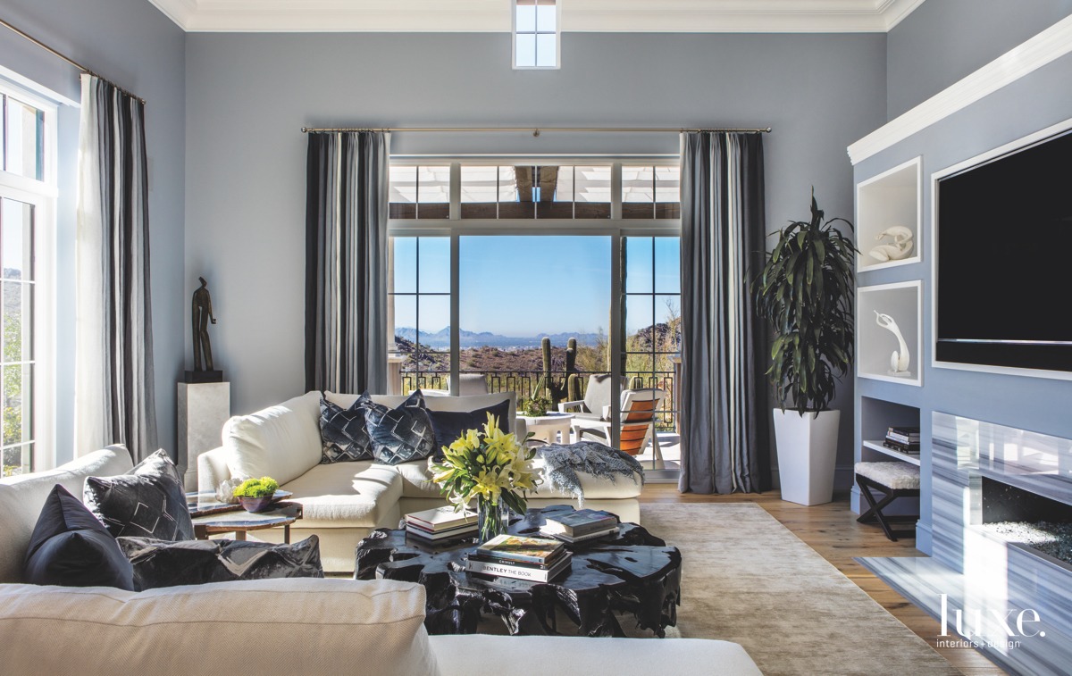 Nods To California Infuse This Silverleaf Abode | Luxe Interiors + Design