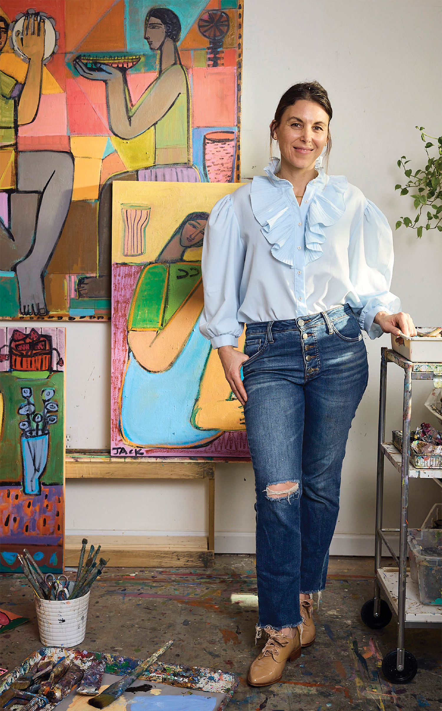 Atlanta artist Rebecca Jack Oltmanns