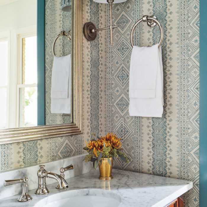 13 Punchy Powder Rooms To Add Personality To Your Home