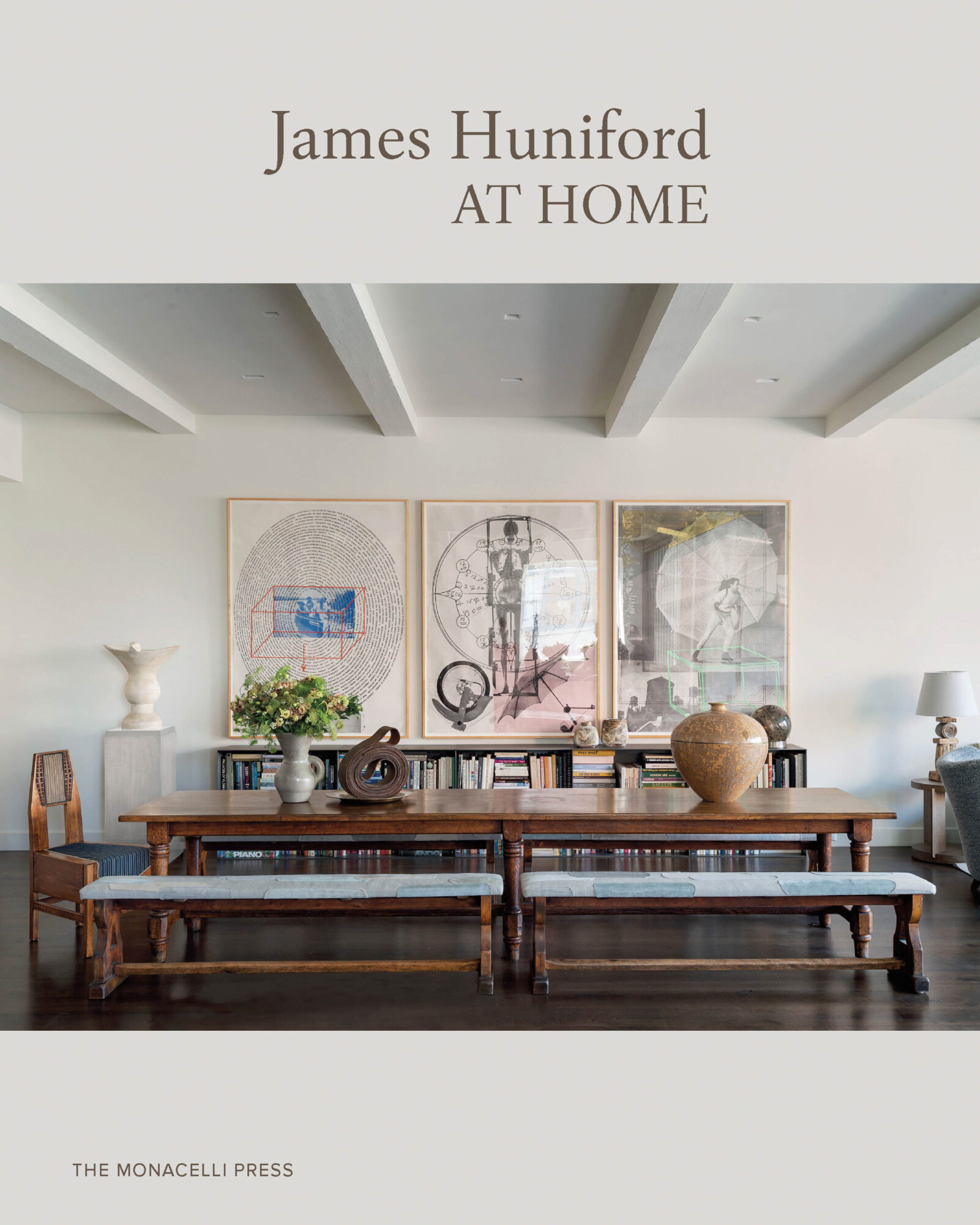 book cover of James Huniford at Home 