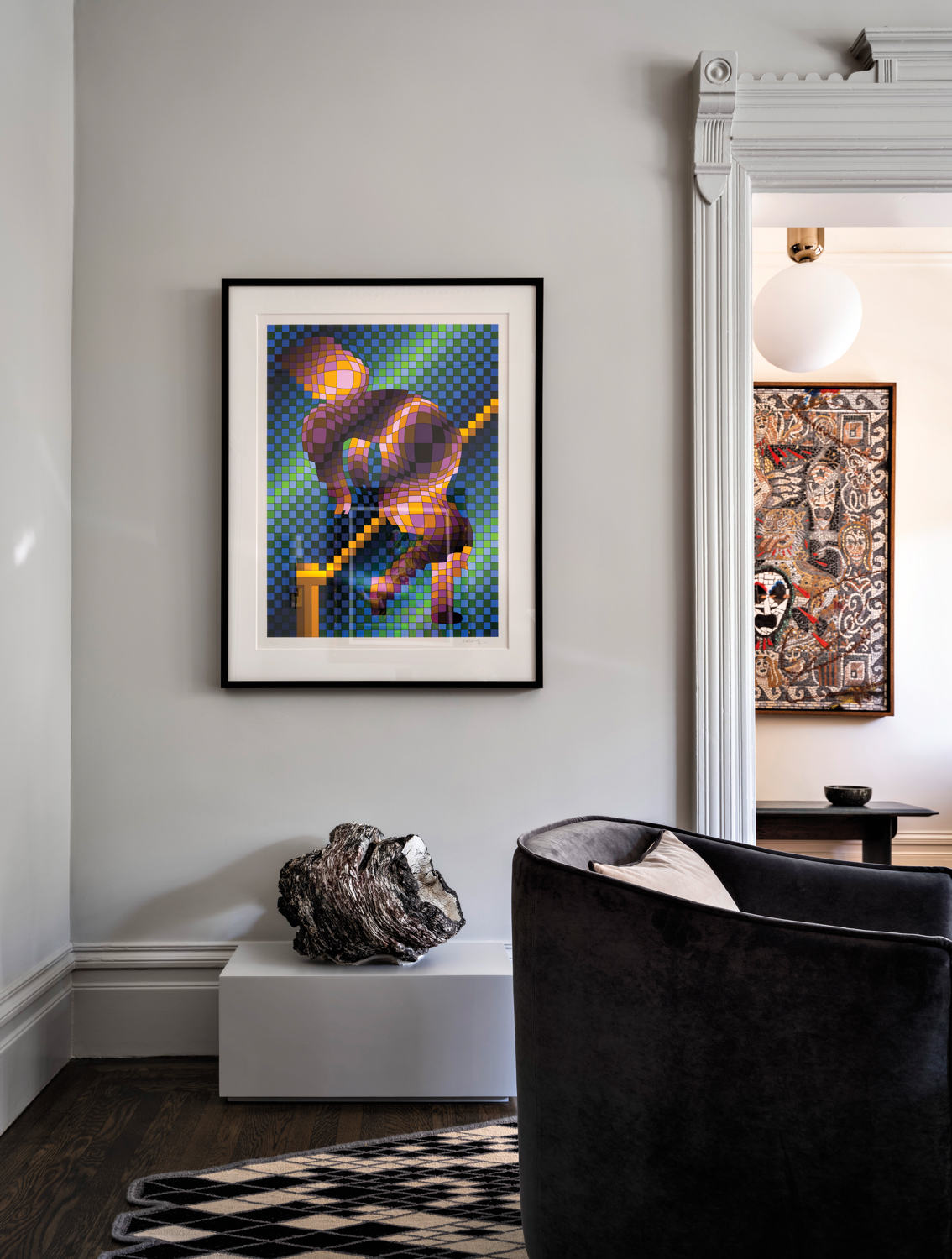 decorative art in modern interiors インテリア MoriSupuratrypcticsofavertical