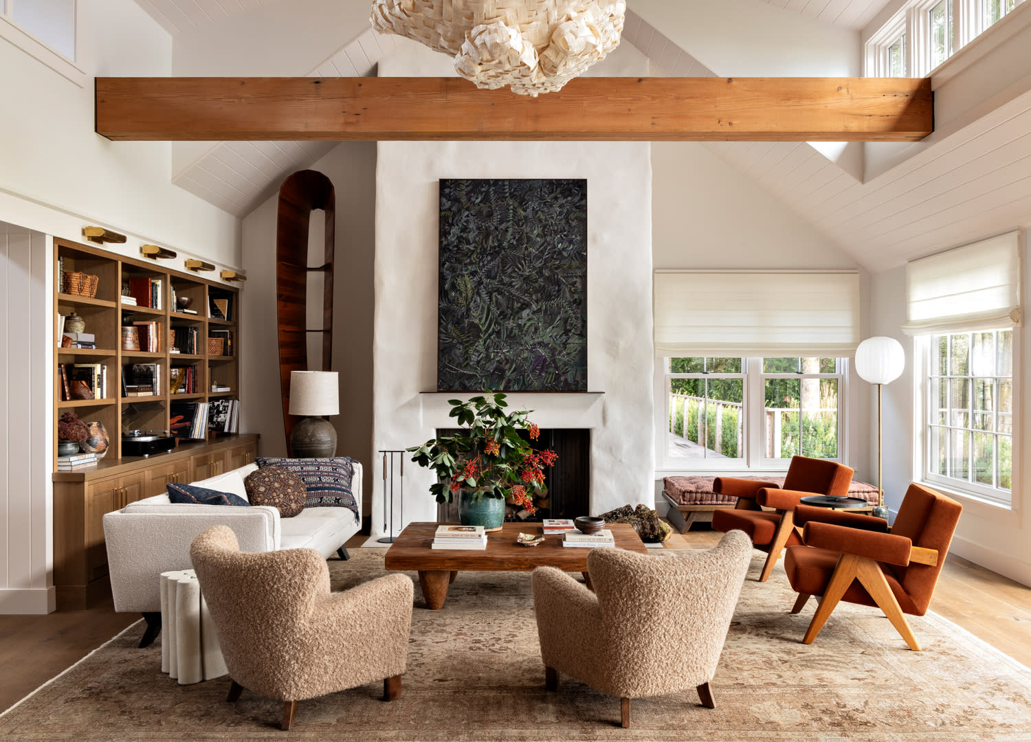 contemporary neutral living room