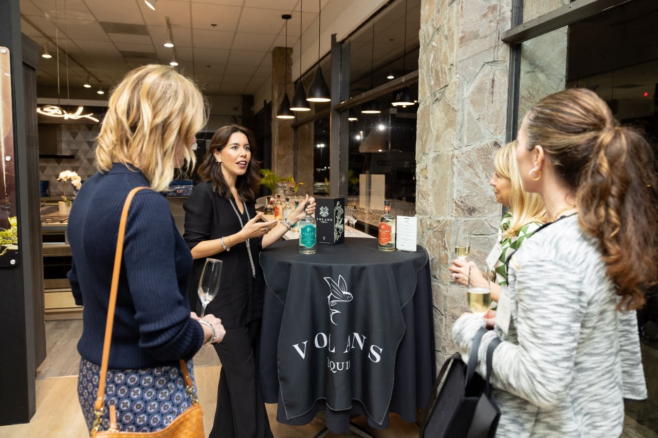 guests at Gaggenau SF event