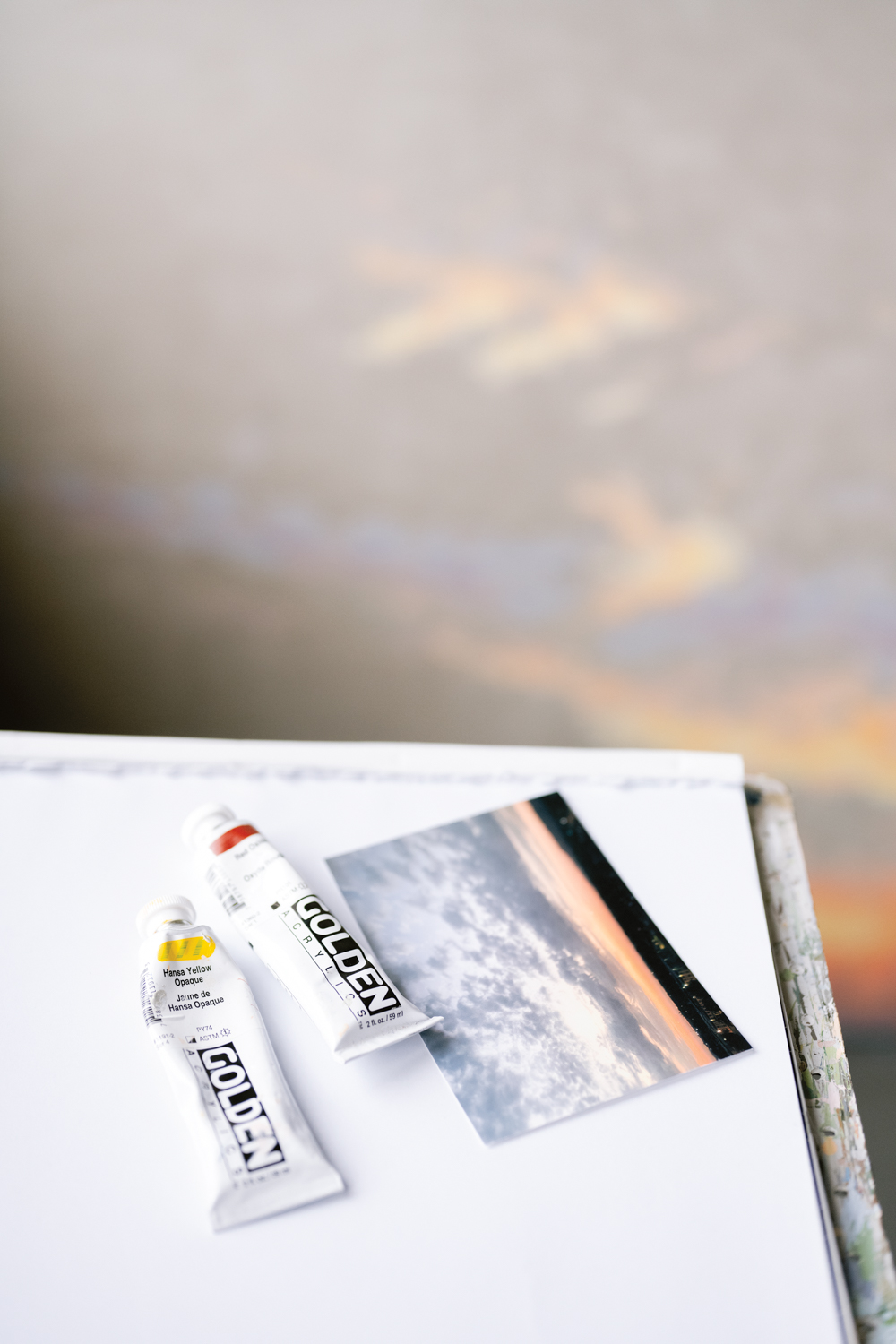 A photograph serves as inspiration