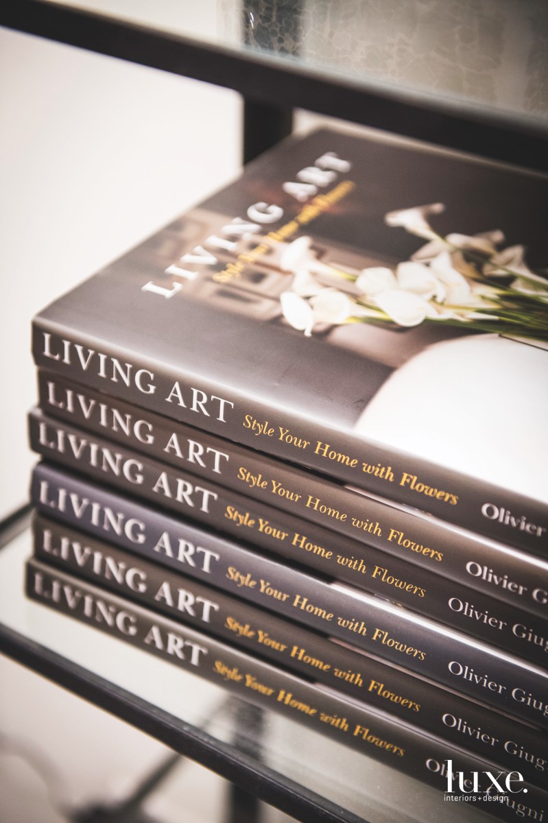 In his book, Living Art, Giugni showcases how art, furniture and design preferences guide his unique arrangements and instructs readers on how they can create their own spectacular floral designs.