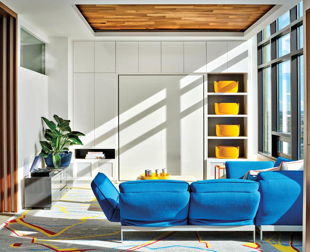 Picture of Discover A Showstopping Denver Penthouse With Bold Hues | Luxe ...