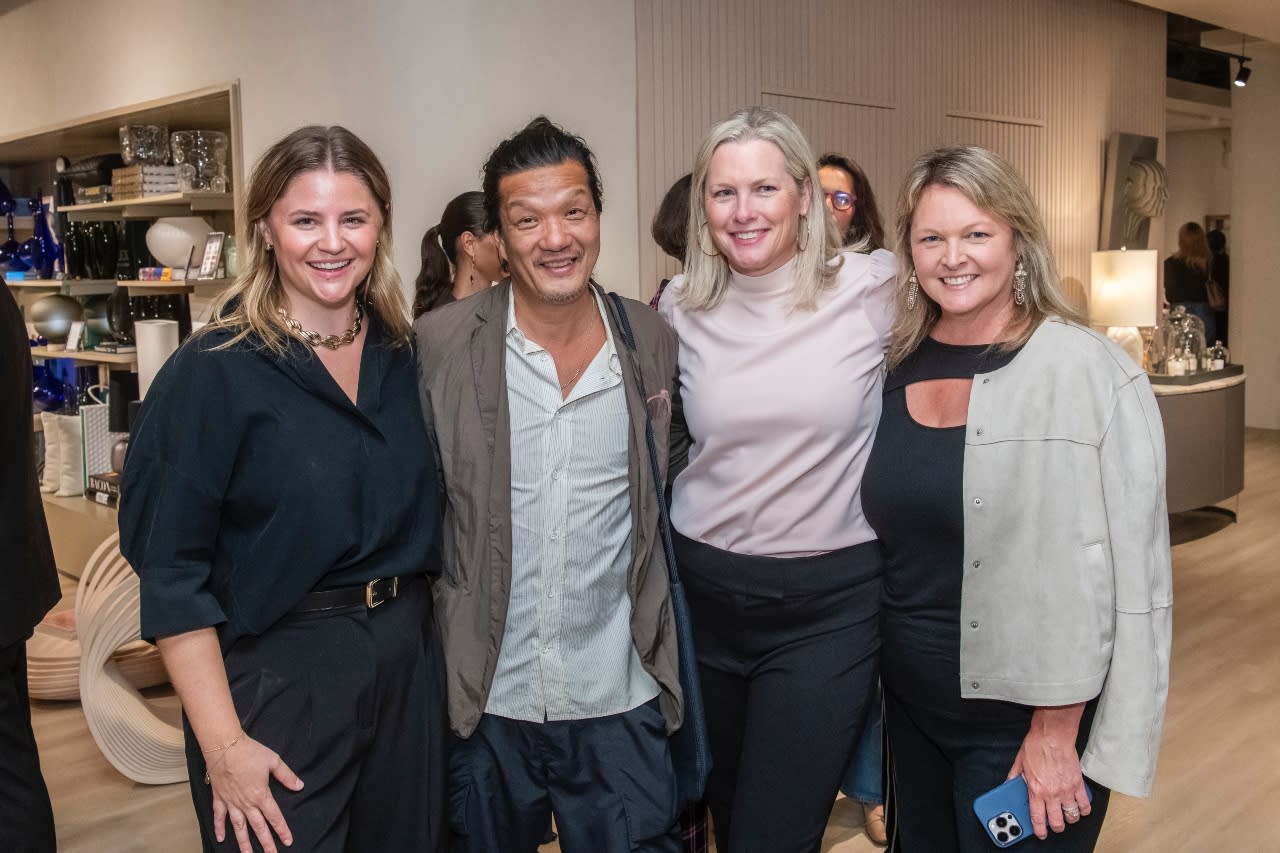 Sarah Shelton, West Chin of West Chin Architects & Interior Designers, Kara Pfeiffer,
and Trish Kirsch