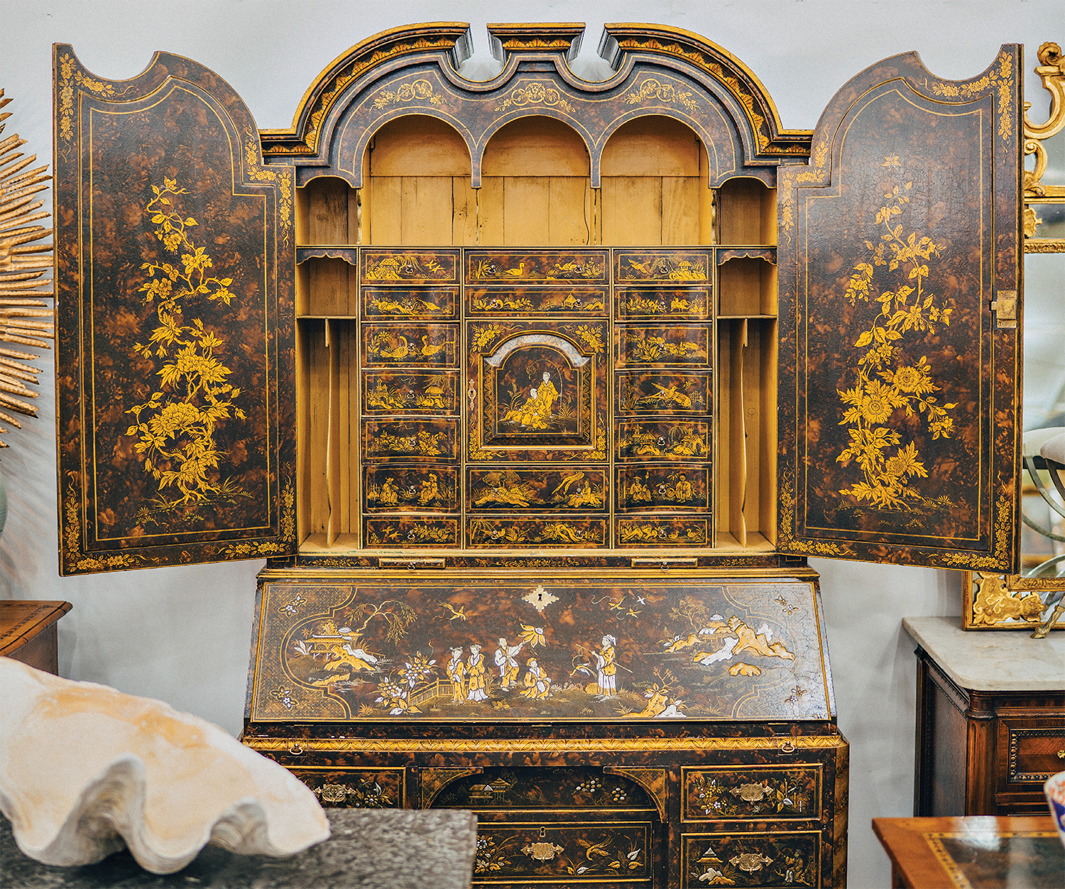 antique hutch