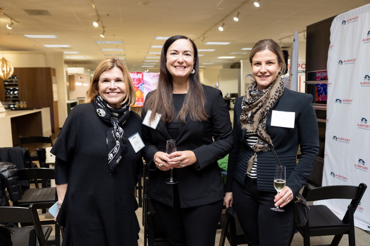 guests at Gaggenau SF event