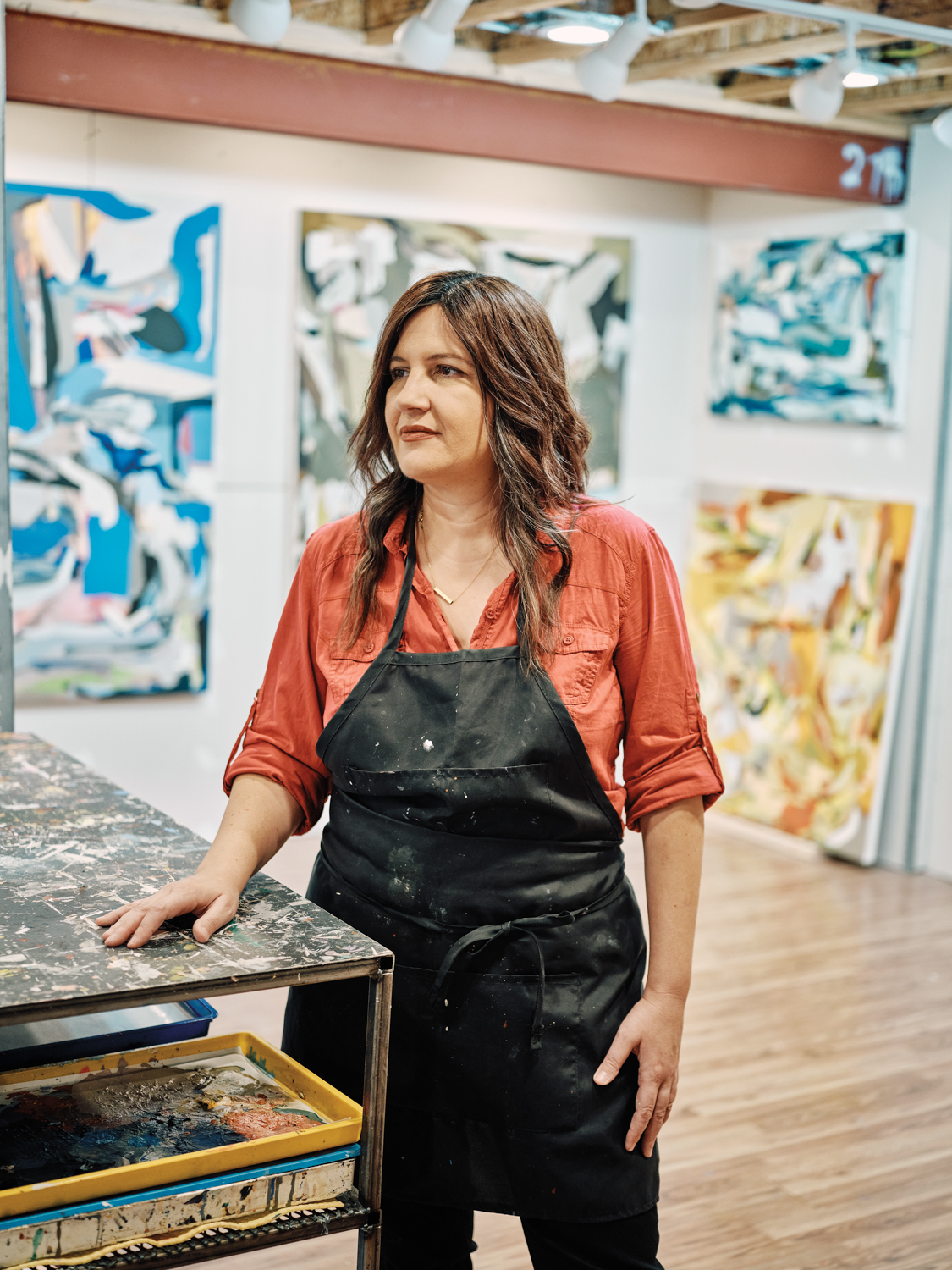 portrait of Denver artist Lola Montejo 