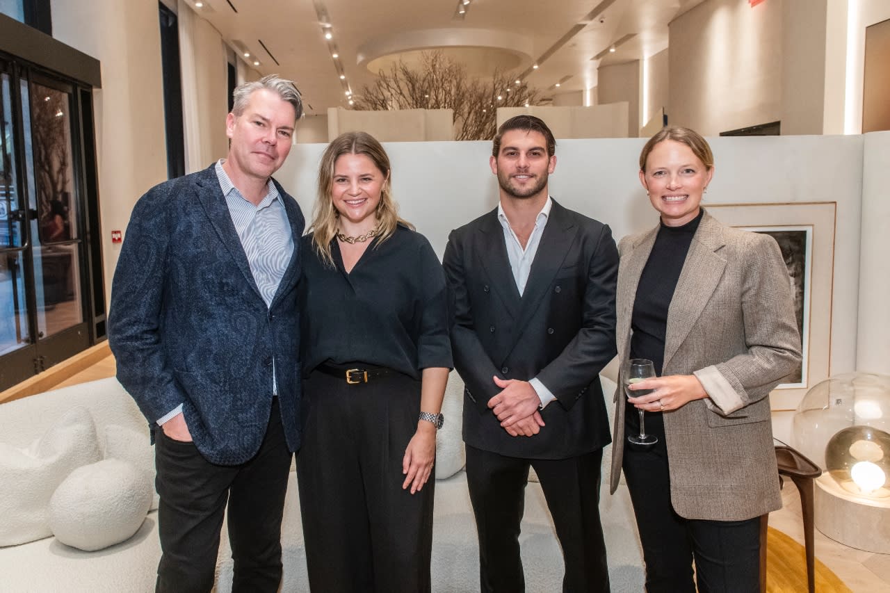 Michael McGraw, Sarah Shelton, Bruno Bacchi, and Grace Beuley Hunt