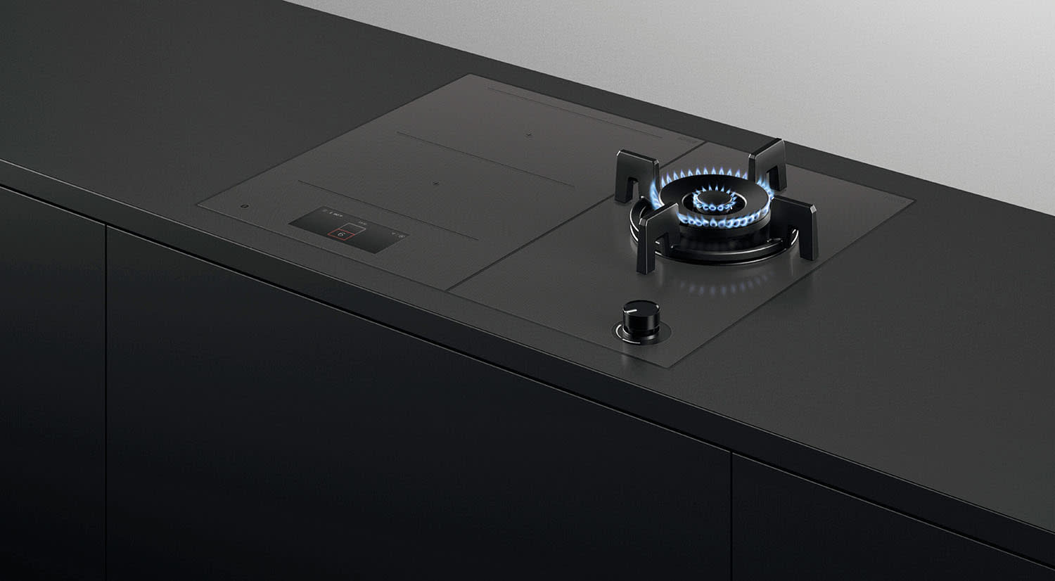 Fisher & Paykel's gas on glass range