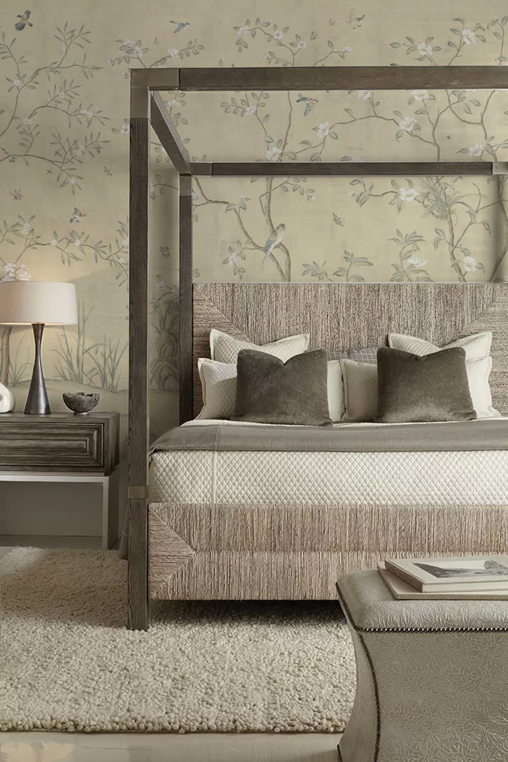 The soft taupe colors of Belvedere can bring a feeling of serenity.