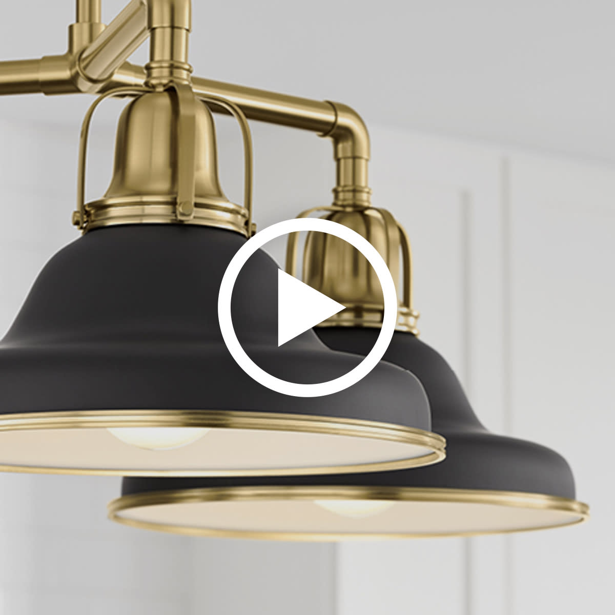 kohler brass and black lighting