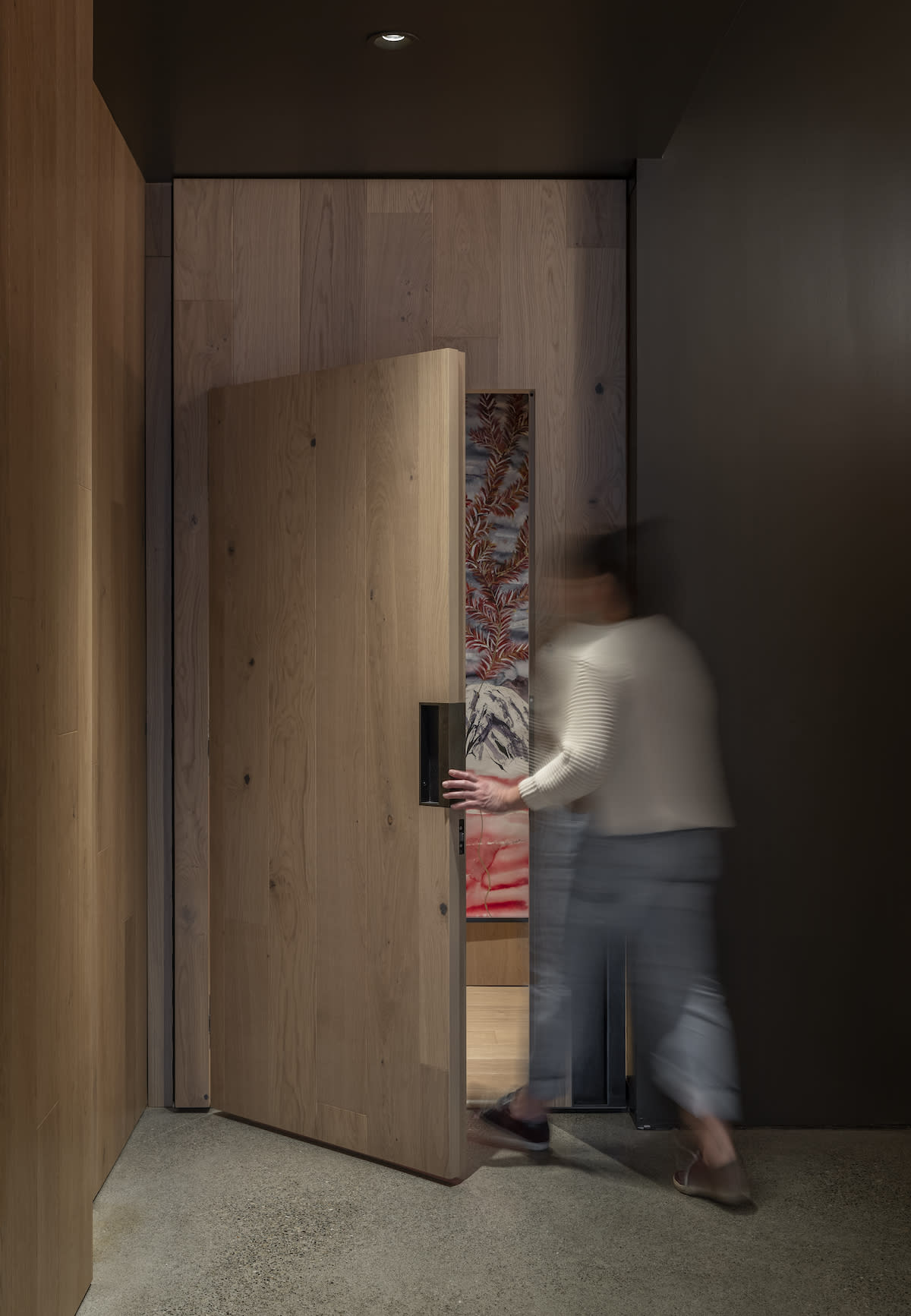 Custom Door. Design by Olson Kundig.