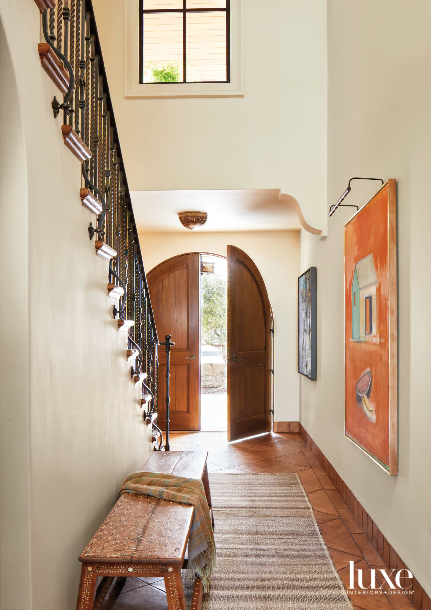 spanish-style architecture entry