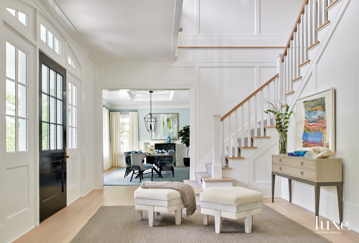 transitional neutral foyer