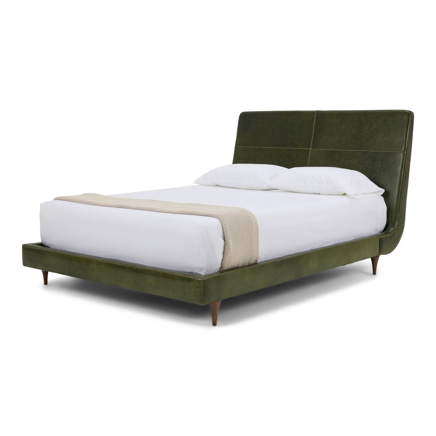 American Leather's Menlo Park 2024 revamp of the bed in the collection