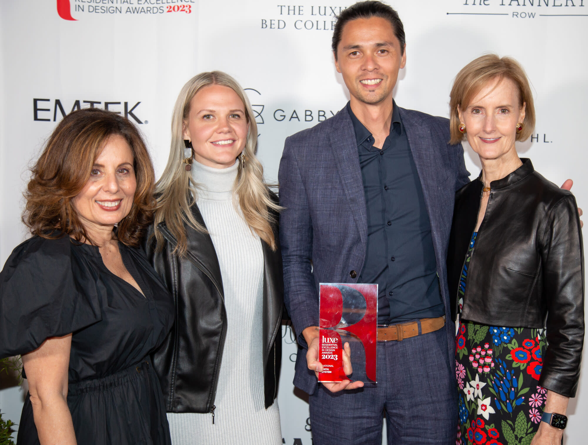 Kate and Pam and guests