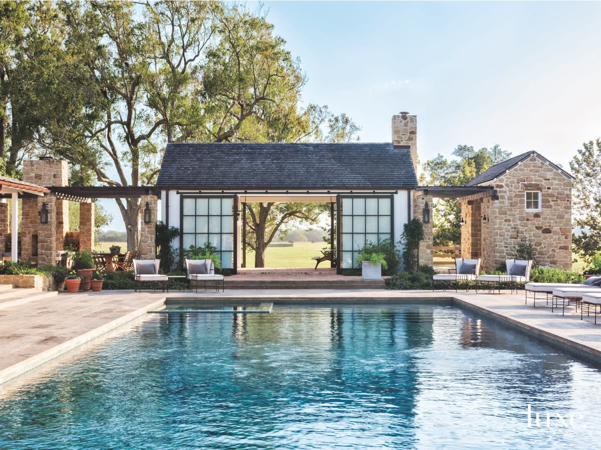 farmhouse outdoor pool